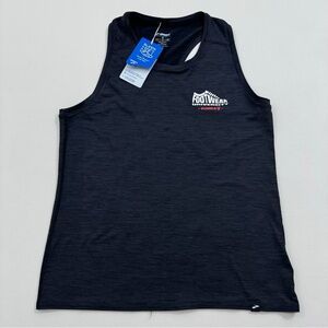 Brooks NWT Women’s Running Luxe Tank Deep Black Size Small Logo